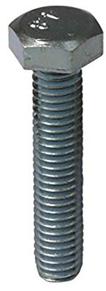 DIN 933 8.8 M 8 x 12 galv. zincato gal Zn – acciaio al carbonio – zinco – bullone esagonale – bullone vite – bullone