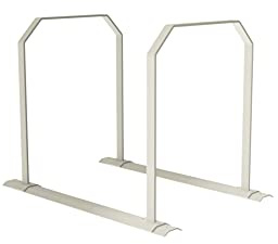 Steland Metallmanufaktur® Fahrradbügel Feuerverzinkt 2 Bügel – rostfrei & stabil, ohne scharfe Kanten – ideal für E-Bike/MTB – Made in Germany