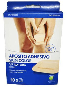 VP PHARMA APOSITO ADHESIVO SKIN COLOUR TAMAÑO 8 X 10 CM 10UNIDADES