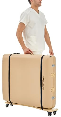 Master Massage Easy Go Planche à roulettes pour Chaise Longue de Massage Mobile