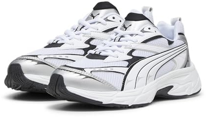 Puma Morphic Base, Scarpe Sportive Unisex Adulto, Feather Gray Black, 44 EU, Feather Gray Puma Black, 44 EU
