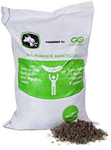 notlok Safety Work Sorb&GO Absorbant d'huile sac 3kg | Super absorbe - jusqu'à 35 L d'huiles, produits chimiques, solvants | Écologique, Anti-odeur | Absorbant d'huile recommandé pour les ateliers