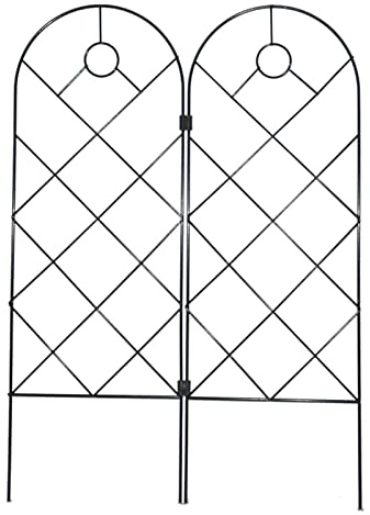 Youao Enrejado para Plantas Trepadoras Exterior,Enrejado para Interior Alto | Enrejado jardín Plegable, Soporte Plantas para Enredaderas trepadoras y Soportes Flores, Enrejado