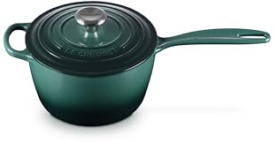 Le Creuset Cacerola Signature de hierro fundido esmaltado, 2.25 cuartos de galón, Artichaut