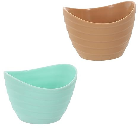 HEMOTON Ensemble De Cuillères Doseuses En Silicone 50 Ml Tasses Doseuses Emboîtables Sans Manche Pour La Pâtisserie Et Couleur Aléatoire