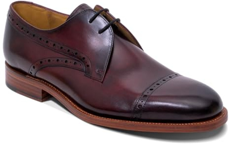 BARKER Wye Chaussures richelieu en cuir Oxford faites à la main pour homme – Élégance intemporelle et savoir-faire supérieur