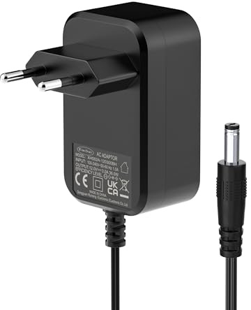Alimentatore da 36 W, 12 V con Cavo EU per CCTV Telecamere di Sicurezza LED Strip Monitor LCD Router Audio Video Altoparlanti Bluetooth TV Box Trasformatore 12V 5.5 x 2.1mm
