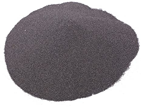 Eacam Sable D'oxyde D'aluminium, Poudre de Souffle Réutilisable pour le Polissage au Broyage avec 1 Kg pour la Production Abrasives ou le Sable (220)