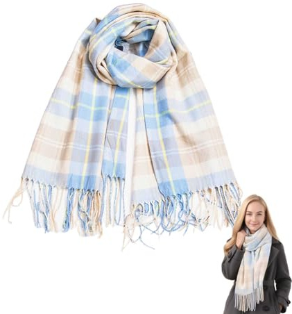 HOOPOE Scialle Donna,Sciarpa Donna Unisex,Morbido e Confortevole Foulard Donna,Sciarpa Uomo Invernale 195cm x 60cm