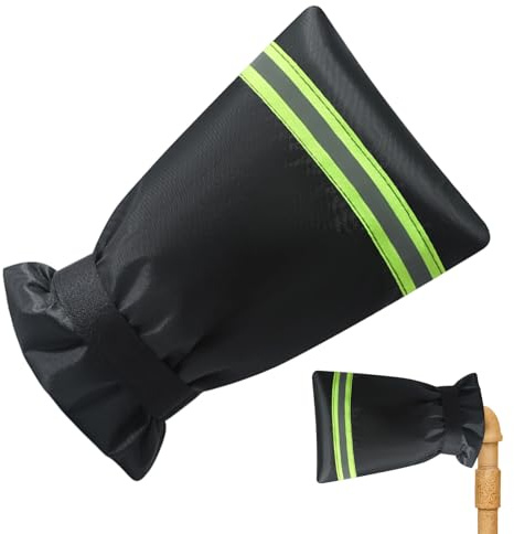 Couverture De Robinet Extérieur | Protecteur Antigel avec Bandes Réfléchissantes,Manchons Isolants Pour Extérieur - Pour Jardin Cour Ferme Allée Chemin Terrasse Pelouse