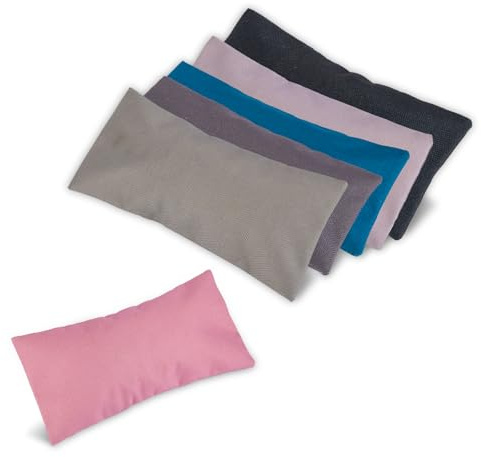 6 Pack Cotton Eye Pillow Case Washable Yoga Eye Pillow Cover,Weighted Eye Pillow Covers for Yoga Relaxation Sleeping Meditation Spa Migraine Relief Massage Accessories,Pillow Not Included