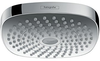 hansgrohe Croma Select E 180 Duschkopf, Kopfbrause mit 2 Strahlarten, Chrom