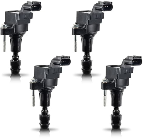 ENA Ignition Coil Compatible with Chevrolet Chevy Equinox Malibu Cobalt HHR GMC Terrain Buick Verano Regal Pontiac G5 G6 Saturn Ion Solstice 2.0L 2.2L 2.4 for UF491 UF645 Set of 4