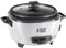 Russell Hobbs Electric Rice Cooker - 1.2kg (6 portions of 200g each) Removable non stick bowl, Dishwasher-safe bowl & lid, Steamer basket, measuring cup & spoon inc, Energy saving, 300W, 27030