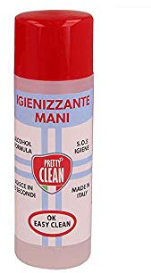 IGIENIZZANTE GEL MANI ALCOLICO PRETTY CLEAN 120 ML