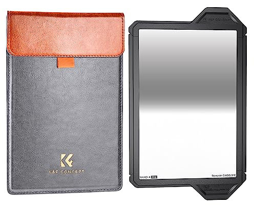 K&F CONCEPT 100mm, Square GND8 Filters (Reverse Graduated ND8), Optical Glass HD Waterproof ND Filter (X-PRO Series)