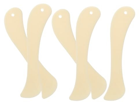 DIYEAH 5stücke Teiliges Knochenfalter Kunststoff Faltwerkzeug Für Papier Buchbinderei Und Kartenherstellung Für Handarbeiten Scrapbooking Und Origami