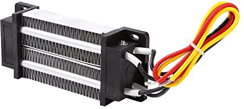 Electric Insulated Ceramic Heater, Heaters 12V Heater 12V Heater for Campervan Thermostatic High Power PTC Heating Heater 200W DC 12V
