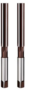 7mm Hand Reamer H8 Straight Slot Reamer,Metric Reaming Drill Bit for Metal,2Pcs DRINYOUNG(7mm 2pcs)