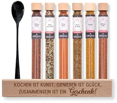 Löffelgeist® Gewürzset Kochen ist Kunst