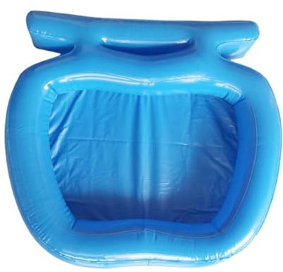 KiBcsLic Bassin de Pieds Gonflable pour Le Nettoyage à L'entrée de La Piscine
