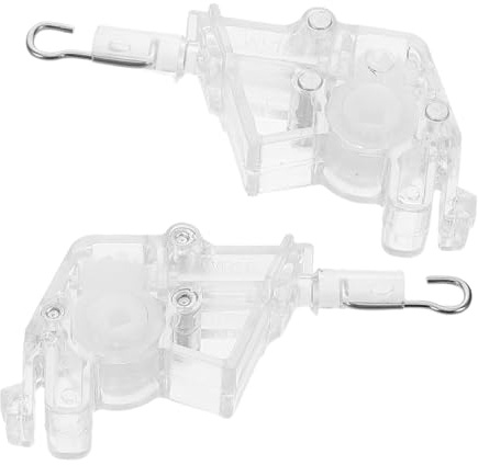 EXAOMBLE 2pcs Mini Blind Wand Replacement Parts Window Blind Repair Fittings Tilt Mechanism for Light Control
