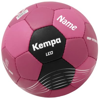 Kempa Sportartikelland Angebot Handball pink Größe 1 personalisiert mit Aufdruck Name und/oder Spielernummer