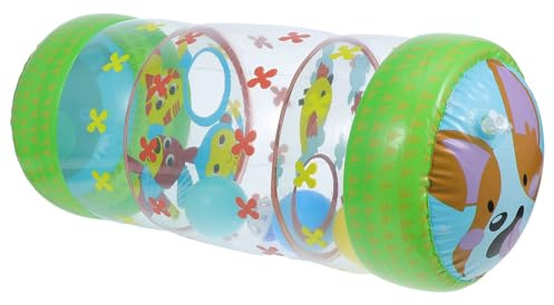 YARNOW Inflable Rodillo para Bebés con Juguete para Gateo Sensorial y Desarrollo Motor y Material PVC Duradero Fácil de Limpiar para Aprendizaje