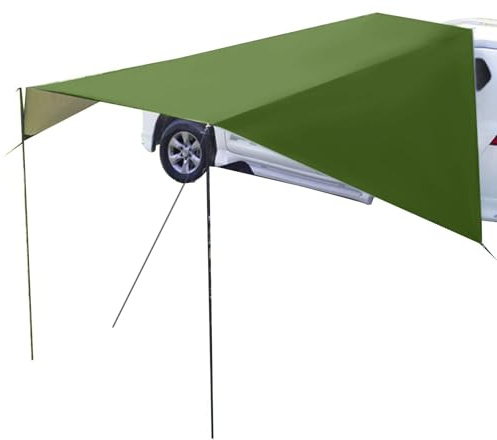 Toldo para Automóviles - Tienda De Sombra Aire Libre,Toldo Lateral Impermeable Vehículo - para Autobuses Automóviles Todoterrenos Camiones Sedanes Furgonetas Autocaravanas Pesca Playa