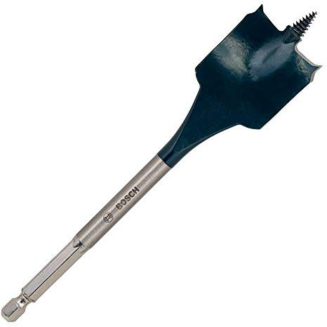 Bosch Professional 1x Mèche plate Self Cut Speed (Bois, avec queue six pans 1/4 Ø 32 mm Longueur 152 mm, Accessoire Perceuse à percussion)