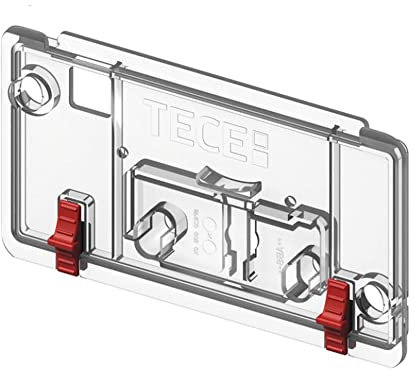 TECE Couvercle de chasse d'eau de rechange en Plastique Naturel pour Toilette, Compatible avec Embarcation