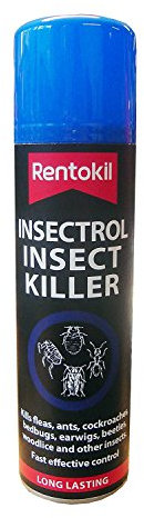 3 x Rentokil PSI36 Insectrol Insect Killer 250ml Aerosol