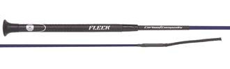 Fleck Carbon Ultralight Dressage Whip- Size 110cm/43-14, Blue