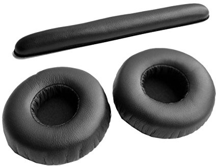 Replacement Ear Pads+Head Band pad Repair Parts for AKG K450 K452 K451 Q460 K480NC Headphones Earmuffs Cushion (1set)