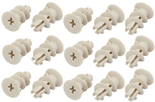 Aexit Ancrage pour mur creux avec cloisons sèches auto-percant en nylon à vis M4 x 30mm, 15 sets (e7c37329baeaf5d274bbccf025df018e)