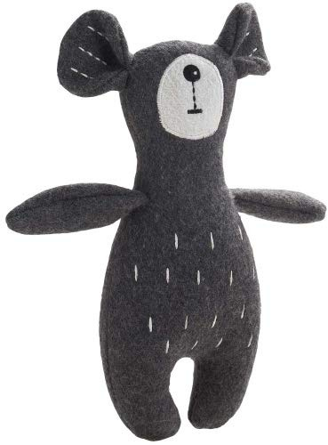 HUNTER Tirana Hundespielzeug mit Wolle/Polyester-Materialmix Farbe Bär, Größe 26 cm