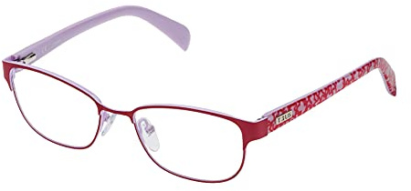 Tous S0350801 Barnens receptbelagda glasögonramar Röd, 49 mm Unisex, Röd, 49 mm