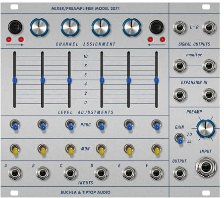 Tiptop Audio Model 207t Mixer/Preamp - Mixer Modular Synthesizer