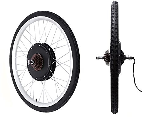 26 tums LCD-cykel bakhjul konverteringssats 1 000 W Ebike elcykel konverteringssats 48 V