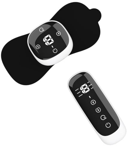 DEARMAMY 1 Satz Intelligentes Nackenmassagegerät mit Wärmefunktion Tragbarer Ems Nackenmassager für Entspannung USB Ladefunktion Leicht und Kompakt für Zuhause und Unterwegs