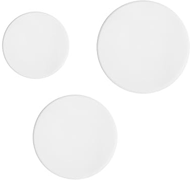SHINEOFI 3 Stück Teiliges Transparenter Acrylplatten für Fotos Hochwertige Fotorequisiten Durchmesser für Kosmetik Fotografie und Kreative Displays
