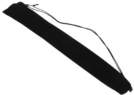 STOBAZA Bolsa de Almacenamiento para Eléctricas Funda Protectora para Instrumentos Organizador para Flauta Dulce Bolsa de Transporte Color Negro para Viajes y Prácticas