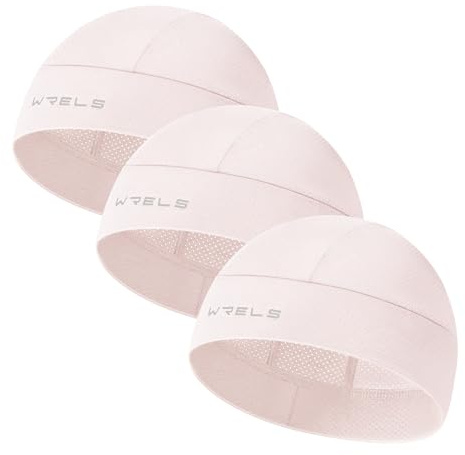 WRELS Lot de 3 Casques rafraîchissants pour Homme et Femme, Casquette de Cyclisme pour l'extérieur