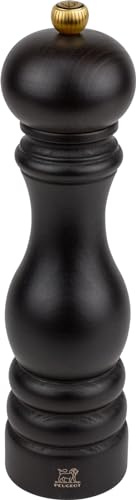 Peugeot madera oscura Pepper Mill molino de pimienta. 229 mm (9 ) de altura. Vendan por separado.
