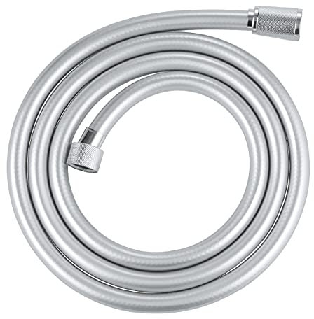GROHE Twistfree Universal Brauseschlauch | VitalioFlex EasyClean 1750mm Silber | 27506000