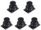 WINGONEER 5PCS PS2 Joystick Game Controller XY Dual-axis Joystick Breakout Module for Arduino
