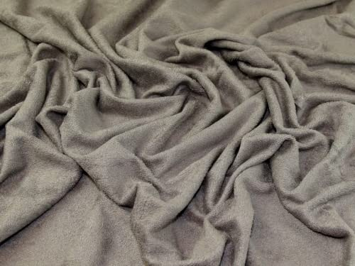 Tela de bambú para toallas de color gris pardo - por metro