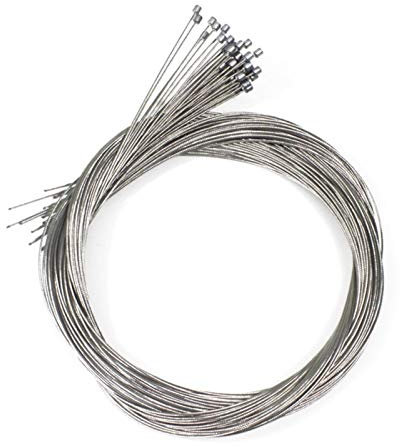 DLRSET Schaltzug, 5PCS Fahrradschalt Kabel, Mountain Road Bike Shift-Innenkabel, Edelstahl Umwerfer Kabel Bike Accessorie (Size : 5Pcs Rear Shift)