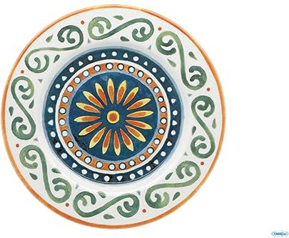 Saturnia Capri Piatto Pizza 33 Cm In Porcellana Decorata