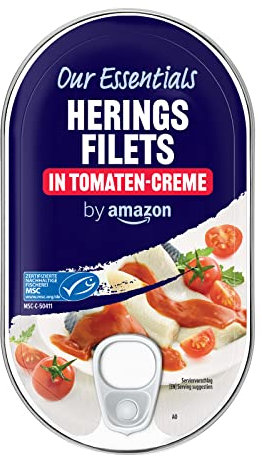 by Amazon MSC Heringsfilets in Tomatensauce, 200g (1er-Pack)